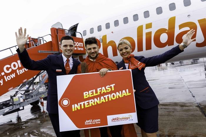 Jet2.com and Jet2holidays Celebrates Inaugural Flight from Belfast International Airport