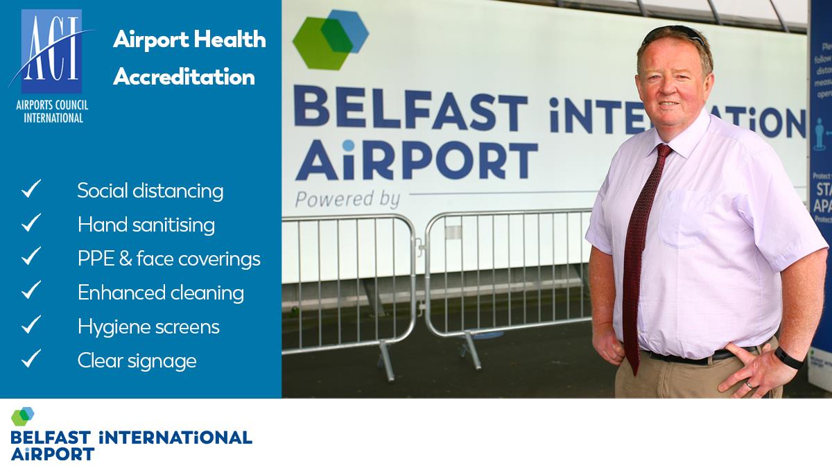 Belfast International Airport Receives Health Accreditation