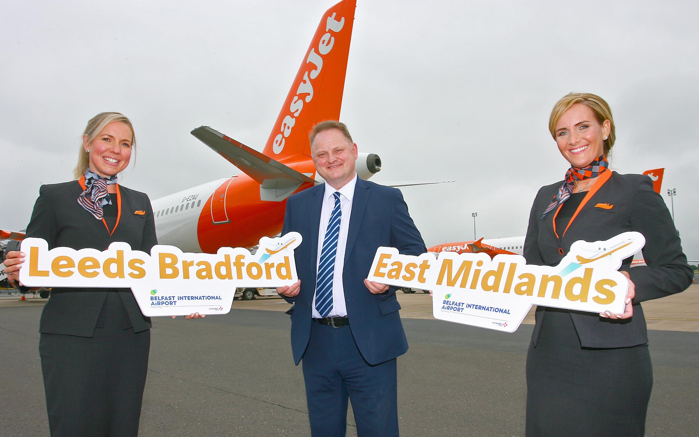 easyJet launches first flights on new domestic routes from Belfast for the summer